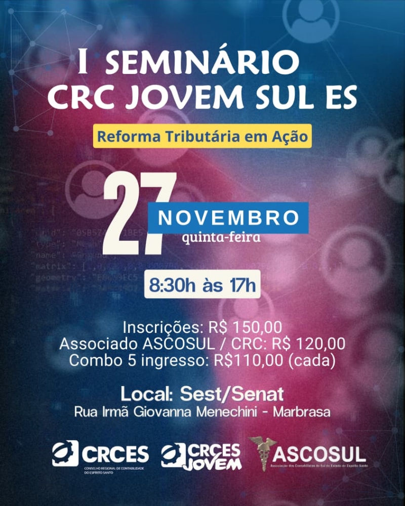 I Seminário CRC Jovem Sul ES
