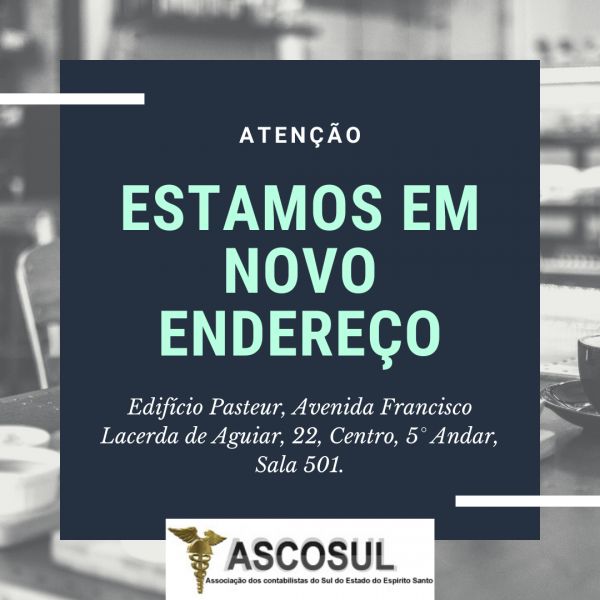 Estamos em novo endereço. Confira: