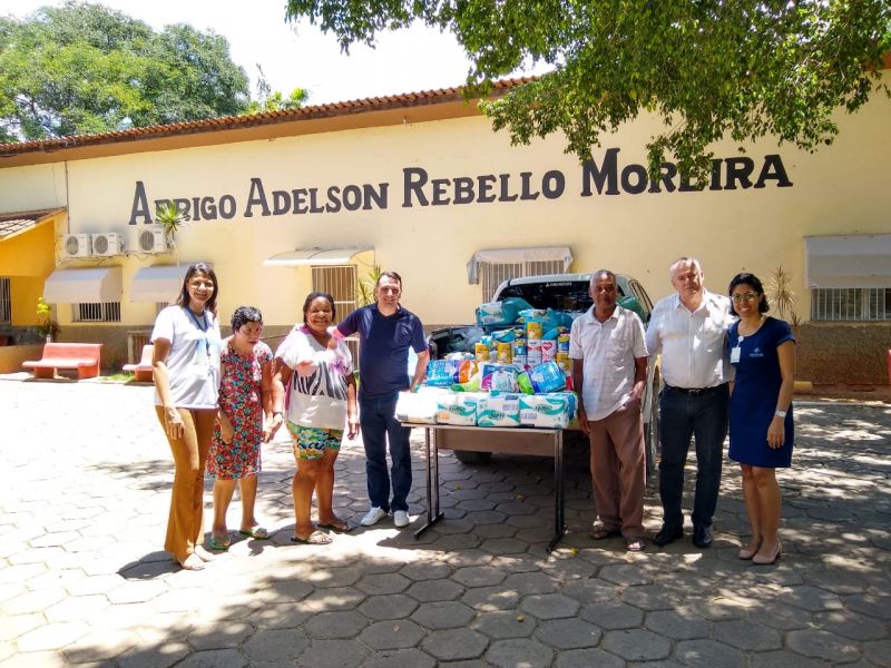 Entrega de Doações arrecadadas em cursos e palestras promovidos pela Ascosul em parceria com o CRC-ES (Conselho Regional de Contabilidade do Espírito Santo)