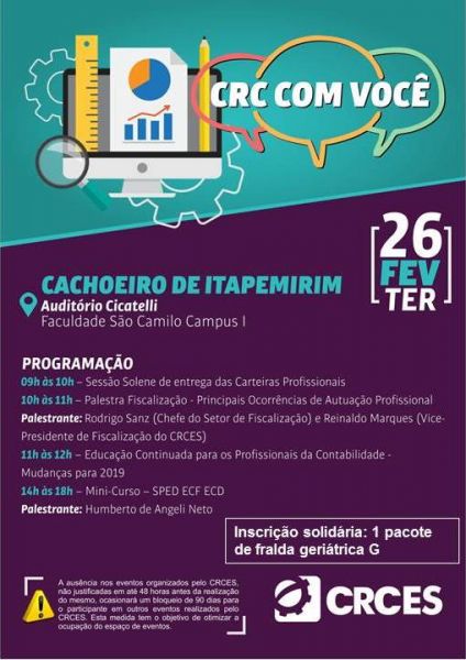 CRC COM VOCÊ - 26/02/2019
